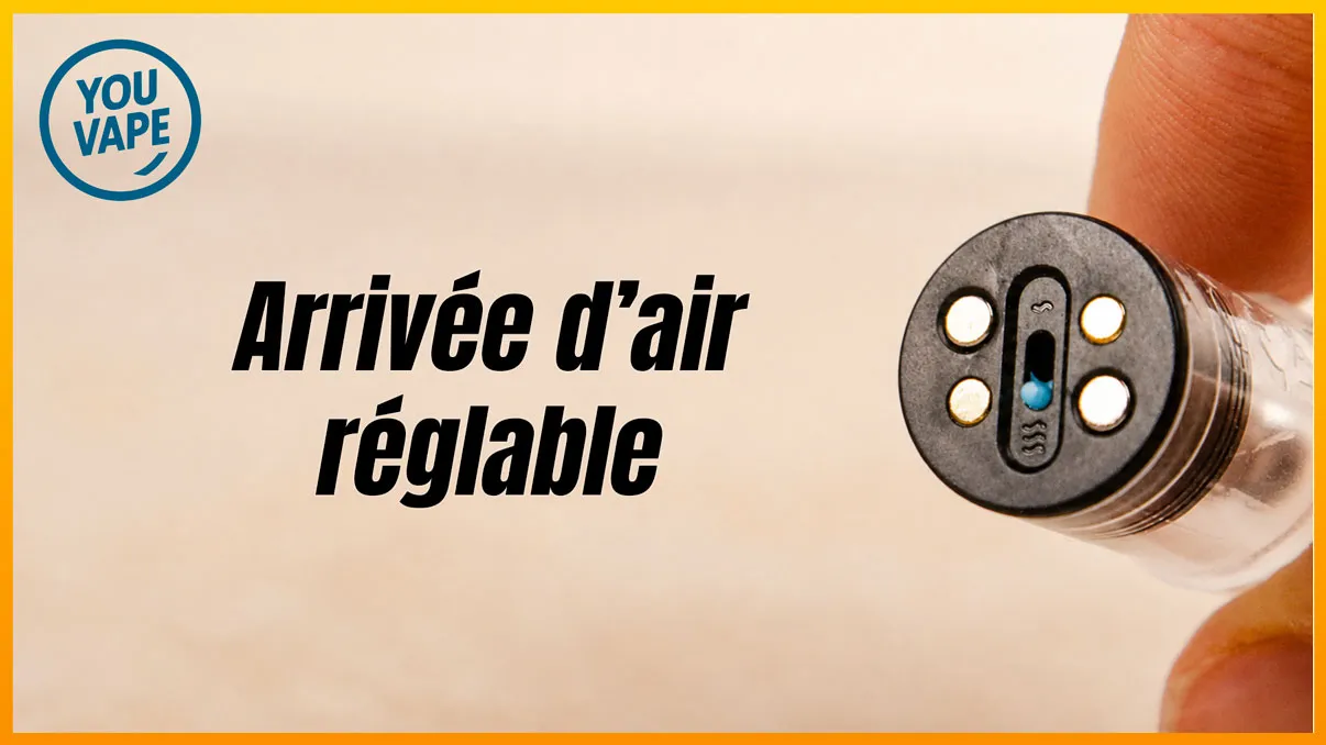 L'airflow du pod Kiwi Spark 2