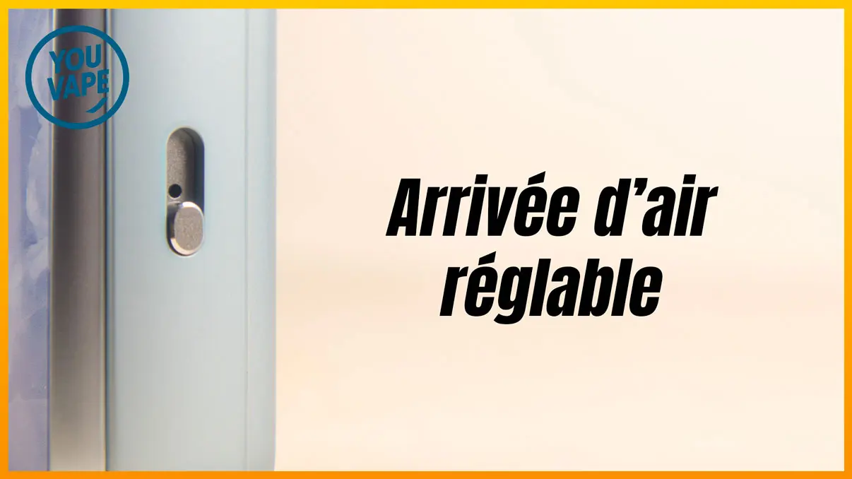 L'airflow du pod Pixo Ultra