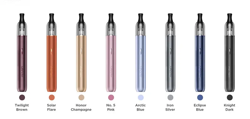 Les finitions anodisées du pod Wenax M2