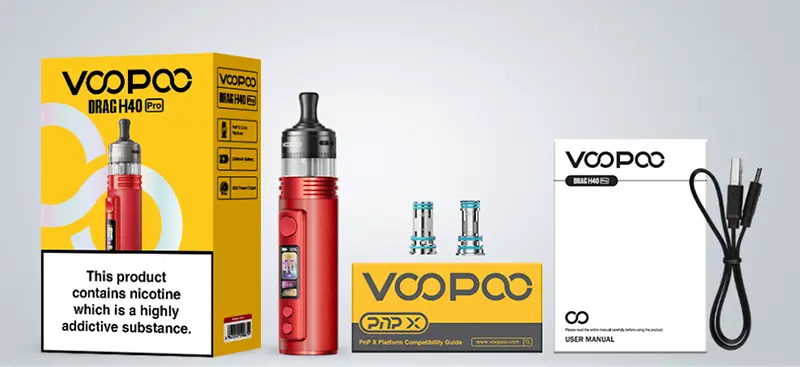Le coffret de la Drag H40 Pro