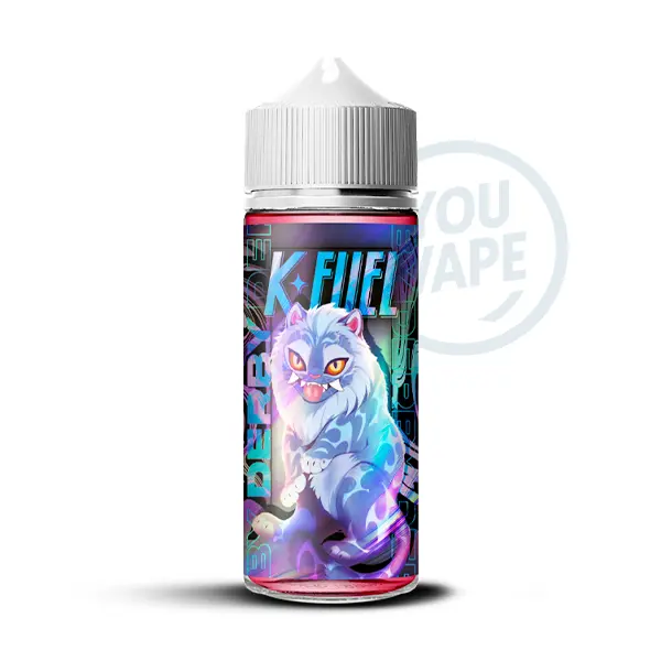 Le e liquide Derby 100ml de la gamme K-Fuel par Maison Fuel est une saveur de groseille et de menthe glaciale avec une touche florale apportée par le sakura. (cerisier japonais)