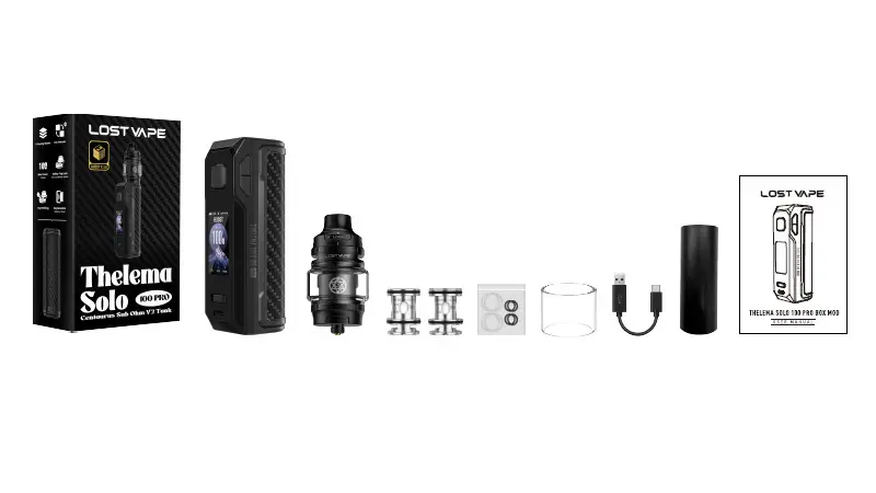 Contenu du coffret du Kiit Thelema Solo 100 Pro