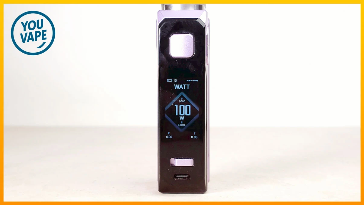 Ecran de la Box Thelema Solo 100 Pro