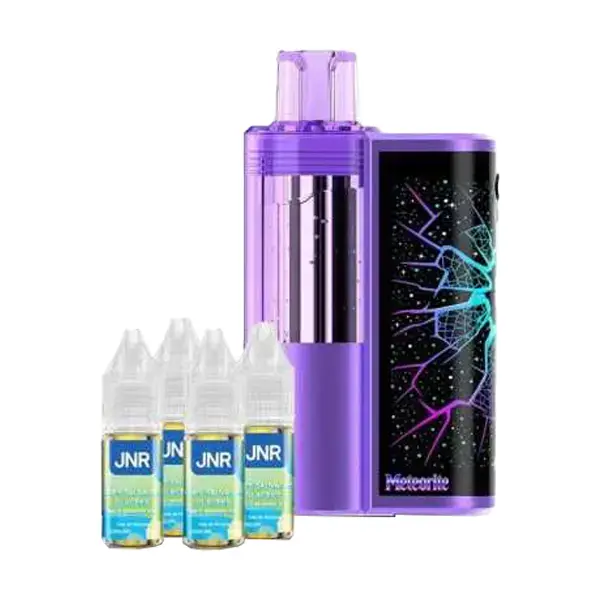 Puff JNR Meteorite Blueberry Raspberry Cherry sans nicotine
