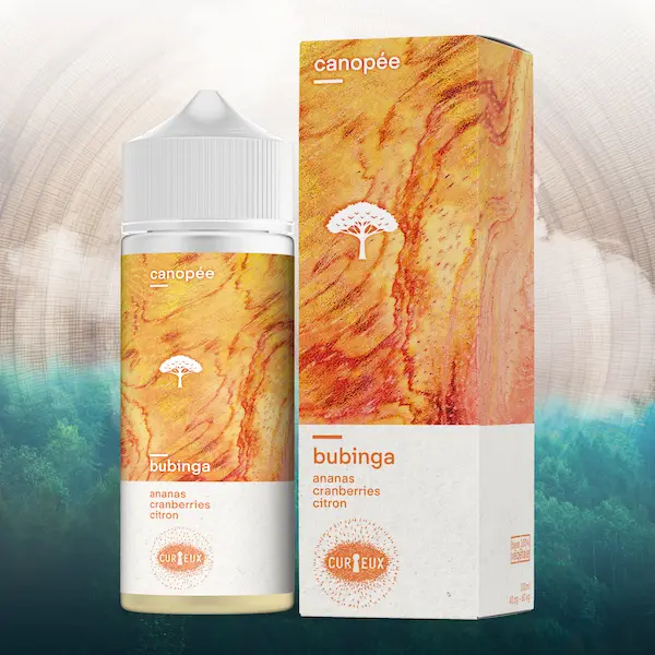 Liquide Bubinga 100ml curieux avec sa boite