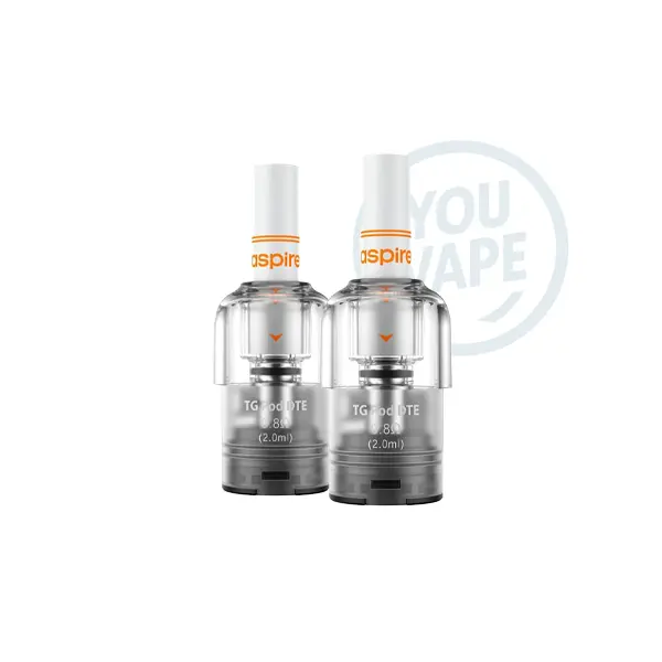 Cartouches TG DTE de 0.80 ohm par Aspire avec filtre