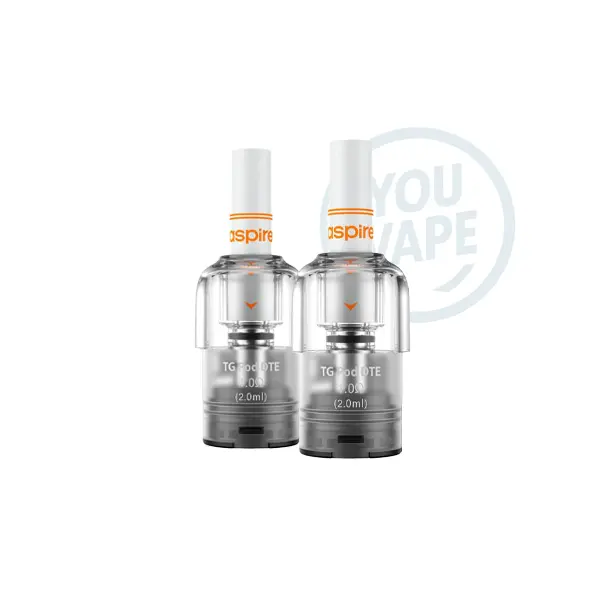 Cartouches TG DTE de 1 ohm par Aspire avec filtre