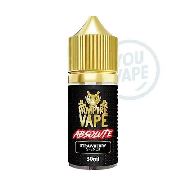 L'arôme concentré Strawberry Sfendj 30ml de la marque Vampire Vape est une saveur de beignet américain fourré à la fraise.