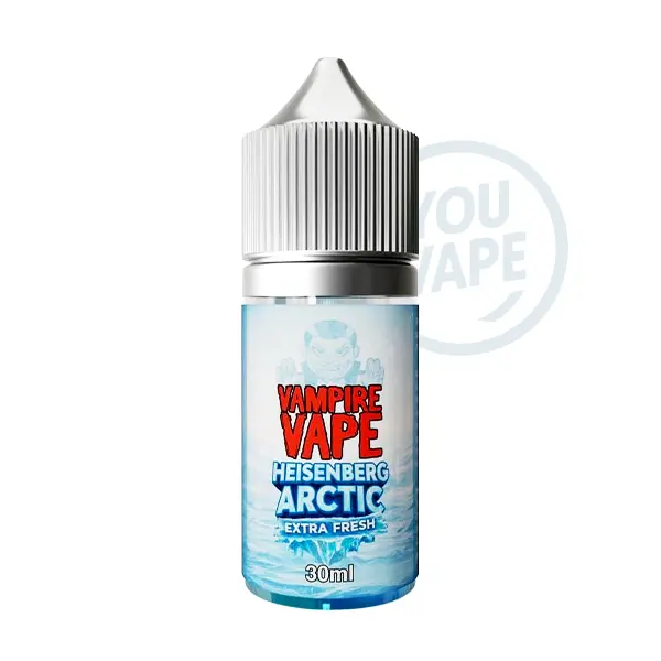 L'arôme concentré Heisenberg Arctic 30ml de Vampire Vape est une saveur de fruits rouges et d'une pointe d'anis ultra-glacées.