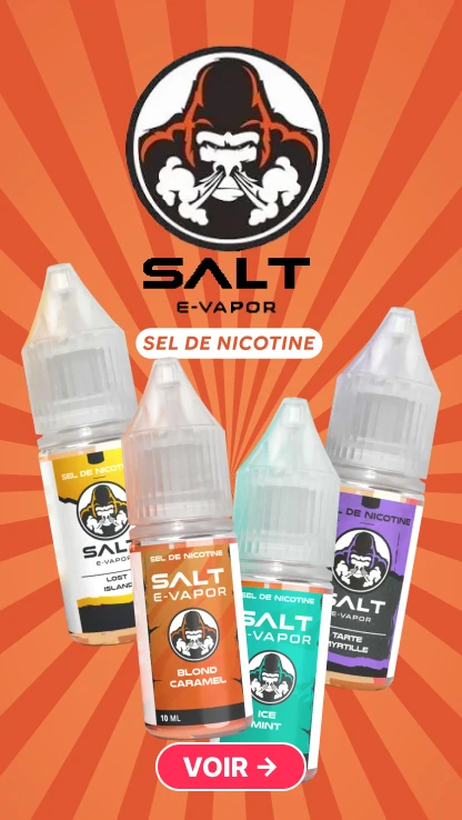 E-liquides Salt E-Vapor Sel de nicotine - YouVape