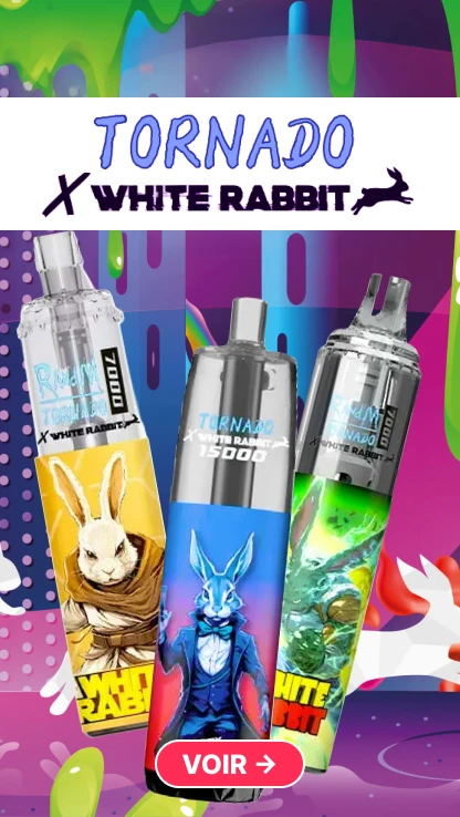 Puffs Tornado White Rabbit - YouVape