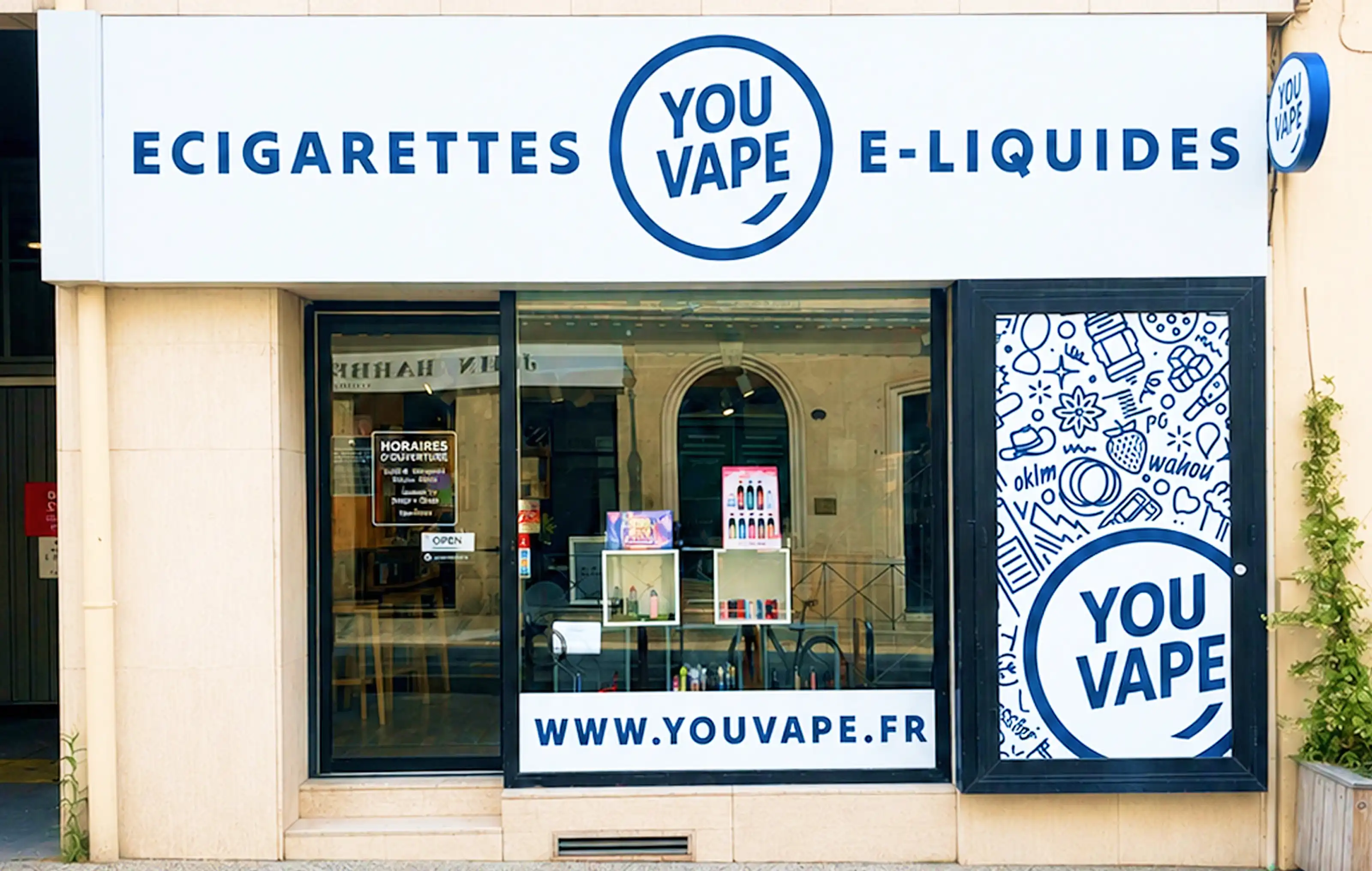 Le magasin de cigarette électronique Youvape de Montpellier