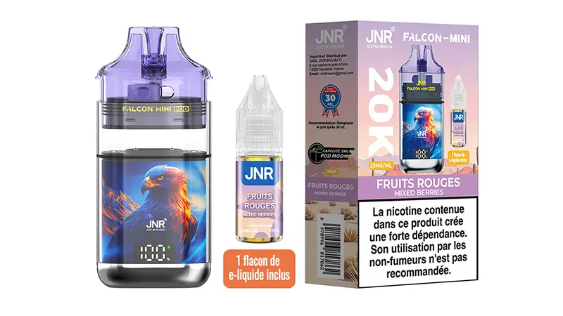 Le coffret de la Puff Falcon Mini