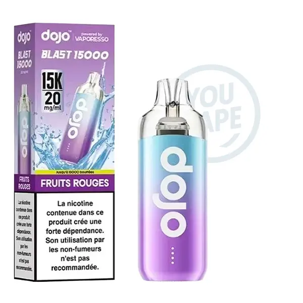 Puff Dojo Blast 15k saveur Fruits Rouges