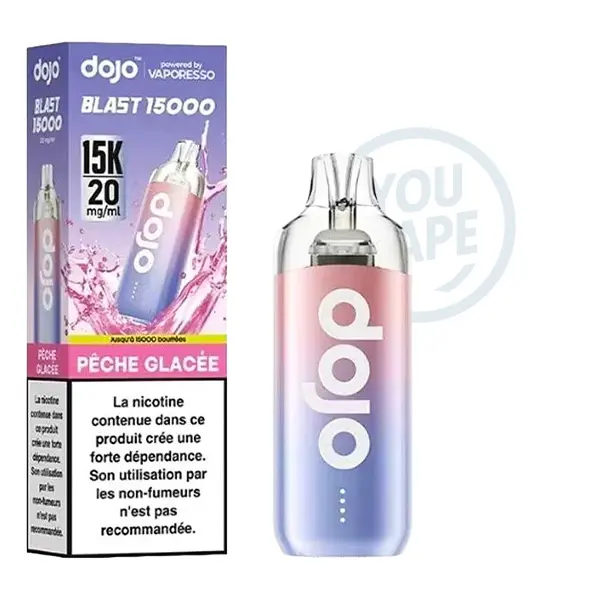 Puff Dojo Blast 15k saveur Pêche Glacée