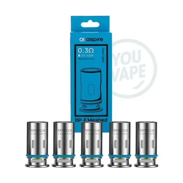 Résistances BP-F Coils de 0.30 ohm par Aspire