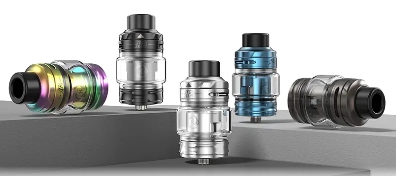 Les couleurs du tank H2 par Aspire