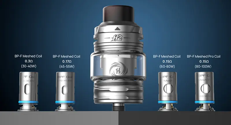 Les résistance BP-F du tank H2