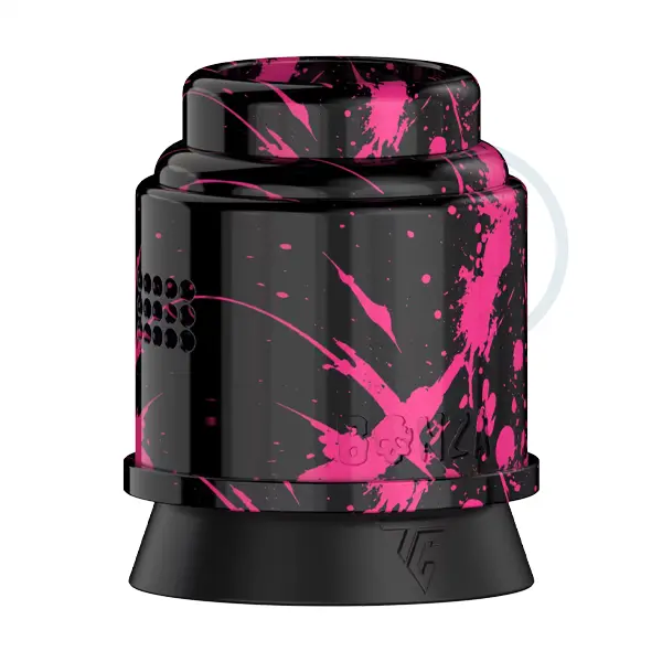 Le dripper Bonza Pro RDA Aluminium Pink par Thunder Cloud