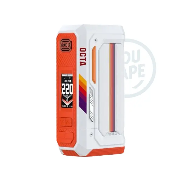 La Box Armour Octa de Vaporesso, couleur Aero White