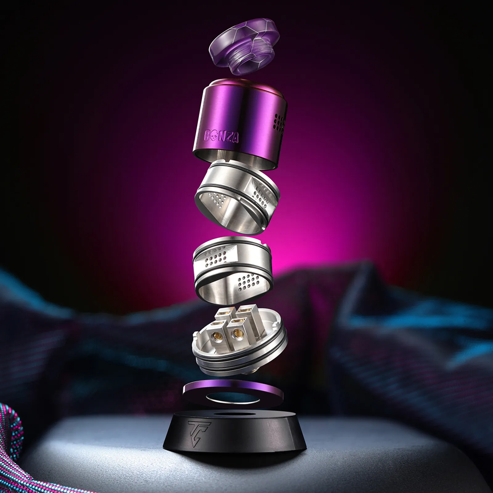 Les pièces du Bonza Pro RDA