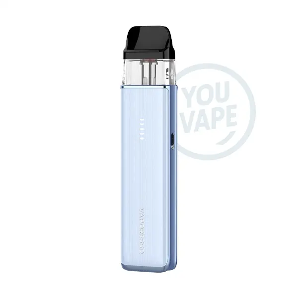 Le Pod Xros 6 Mini de Vaporesso, couleur jelly Blue