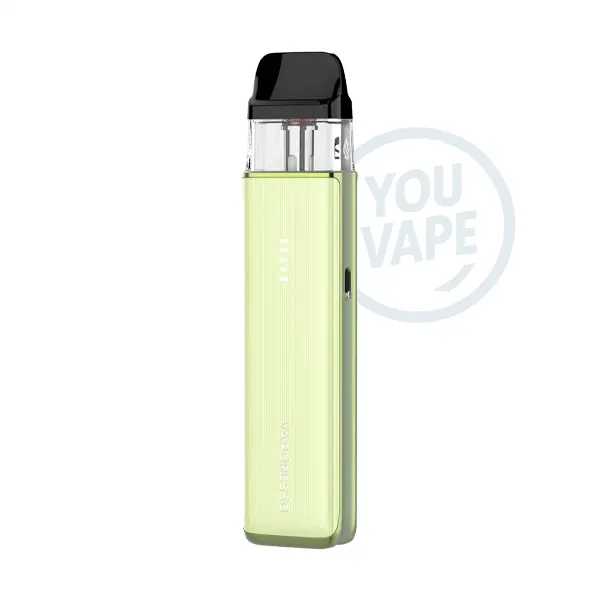 Le Pod Xros 6 Mini de Vaporesso, couleur jelly Green