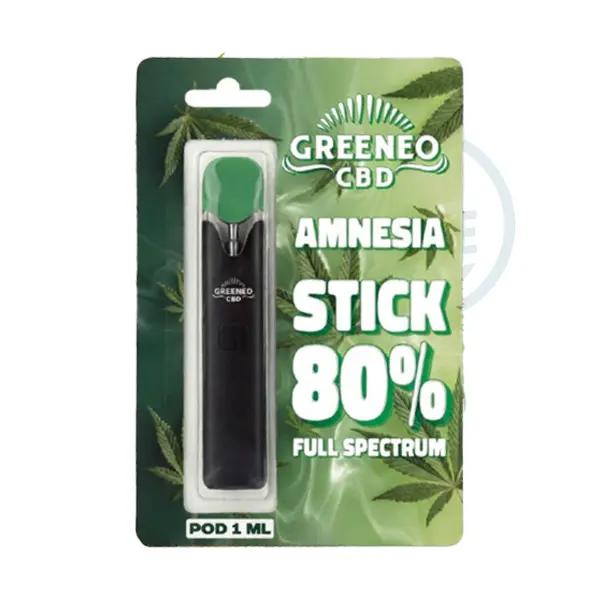 Puff CBD Stik 80 % Amnesia Greeneo