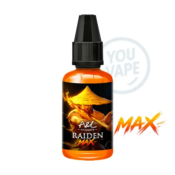 L'arôme concentré Raiden Max 30ml de la gamme Ultimate by Arômes et Liquides développe des saveurs de mangues des Philippines aux saveurs intensément fruitées et sucrées avec une fraîcheur extrême.