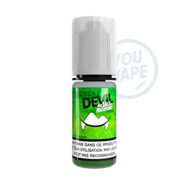 Le e-liquide Green Devil de chez Avap est une saveur de citron et de cactus