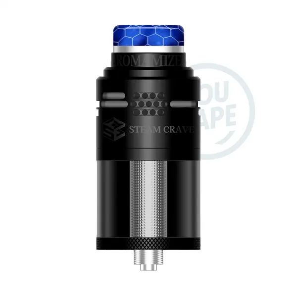 Aromamizer Supreme V4 RDTA couleur Black par Steamm Crave