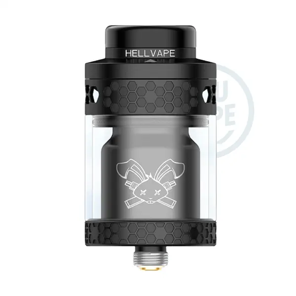 Le Dead Rabbit 4 Rta de Hellvape couleur Matte Black